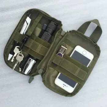 Lauko atsitiktinis vyrų Juosmens pack vientisa spalva oksfordo mados mini mobilusis telefonas maišelis diržo krepšys