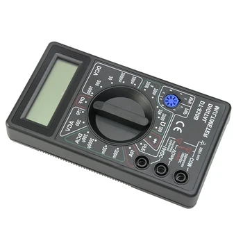 DT-830B Plastiko Ohmmeter LCD Voltmeter Mini Volt Testeris Auto Svyruoja Kišeninis Multimetras Bandymas Sukelti Rankinis Skaitmeninis Praktinių