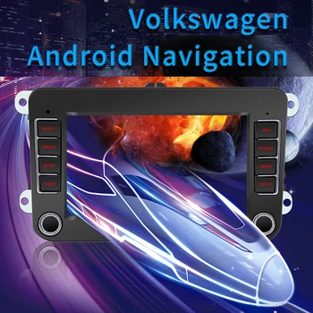 Automobilio Radijas VW Android 10.0 Automobilio Radijas 7 colių Multimedia Vaizdo Grotuvas, 