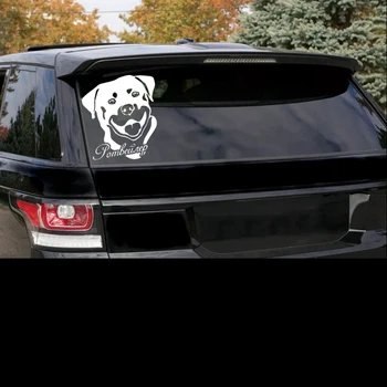 31005# Rottweiler Mirti iškirpkite Vinilo Decal Automobilių Lipdukas Vandeniui Auto Dekoro ant Automobilio Kėbulo Bamperis Galinis Langas