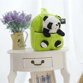 Naujas Stilius Panda Pliušinis Maišelis, Skirtas Darželio Vaikams Mielas Panda Bag Kuprinė Vaikams Daug Spalvų Rinktis Dovana Vaikams