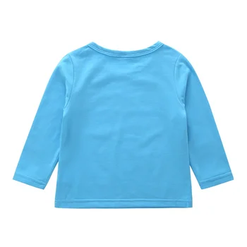 2020 m. Vaikams Drabužių Vaikiška Mergaitė Berniukas Drabužių Žiemą, Rudenį, Pavasarį Viršūnes Mielas Naujovė Long Sleeve T-shirt Atsitiktinis Marškinėlius 2-6Y