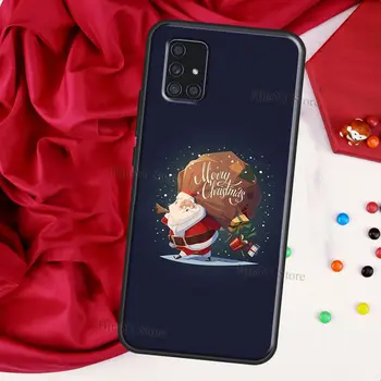 Linksmų Kalėdų Senelio Atveju, Samsung Galaxy A51 A71 A10 A30S A40 A50 A70 M21 M31 A11 A31 A21S A20e Funda