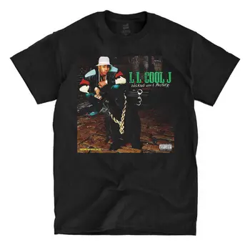 LL Cool J - Vaikščioti su Pantera - Black T-Shirt Vyrai Viršūnes Tees 2018 M. Vasaros Mados Naujų Vyrų Marškinėliai Pigiai Parduoti 100 % Medvilnė