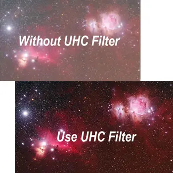 1.25 colio UHC Šviesos Taršos Mažinimo Filtras LPR Filtro Telescopio Objektyvas Oculares už Teleskopas Astro Fotografija