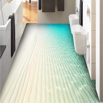 Beibehang Užsakymą grindų pritvirtintas kambarys Lotte vonios kambarys 3D abstrakčios fantazijos, tapetai, tapetai, 3D grindų, sienų, grindų aukštos raiškos w