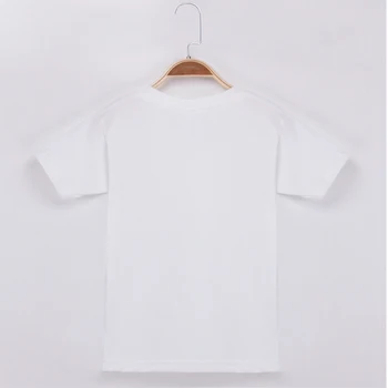 Karšto Pardavimo Balti Marškinėliai Mergaitėms, Vaikams Drabužių Mados Medvilnės O-Kaklo Trumpomis Rankovėmis Tees Mergina Atspausdinta Marškinėliai Vaikams Tshirts Camiseta