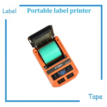 2018 Naują atvykimo aukštos kokybės Mini nešiojamieji label maker spausdintuvo etiketės juostos spausdintuvas terminis etikečių spausdintuvas mašina Max 50mm popieriaus