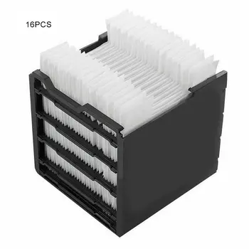 16PCS/Set Mini Oro Aušinimo Asmeninę Erdvę USB Oro Kondicionierius Aušintuvo Pakeitimas Filtras Oro Recuperator