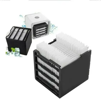 16PCS/Set Mini Oro Aušinimo Asmeninę Erdvę USB Oro Kondicionierius Aušintuvo Pakeitimas Filtras Oro Recuperator