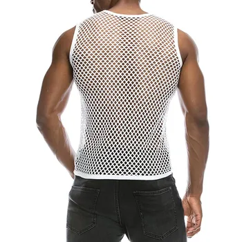 2021 Naujas Vyrų Vasaros Laisvalaikio t-shirt raumenų traukti bako viršuje akių top marškinėliai be rankovių mamutas sporto marškinėliai, palaidinės vyrų Viršūnės