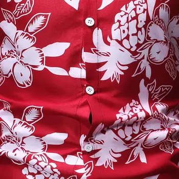 Marškinėliai Vyrų 2020 Naujas Prekės ženklas Havajų Marškinėliai 3D Spausdinimo Marškinėliai vyriški Prarasti Mados Atsitiktinis ilgomis Rankovėmis Camisa Masculina Gėlių Marškinėliai