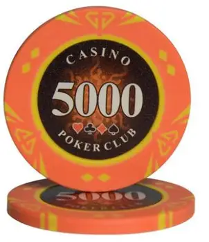 Diamond Monetų 10VNT/DAUG Molio Teksaso Pokerio Žetonų Rinkiniai Kazino Pokerio Žetonų Clay Pramogų Reikmenys Pokerio Card Guard