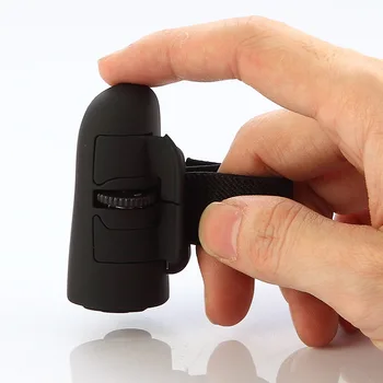 Finger Pelės Belaidės Mini USB Pelė Piršto Žiedą Optinis Nešiojamas Mause 1600dpi Plug&Play Nešiojamą Pelių