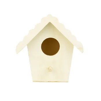 Naujas medinis paukštis namas Lizdą Kūrybos sieniniai mediniai lauko lizdavietes birdhouse Medinis langas Dropshipping @