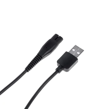 USB Įkrovimo Kištukas Laidas Maitinimo Laidas, Kroviklio Elektros Adapteris, skirtas Elektrinį skustuvą, Prijunkite Įkrovimo