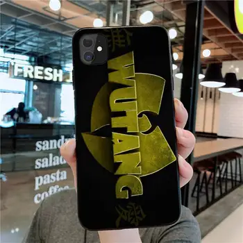Wu Tang Clan HIP-HOP Telefono dėklas skirtas iphone 12 pro max mini pro 11 XS MAX 8 7 6 6S Plus X 5S SE 2020 XR atveju