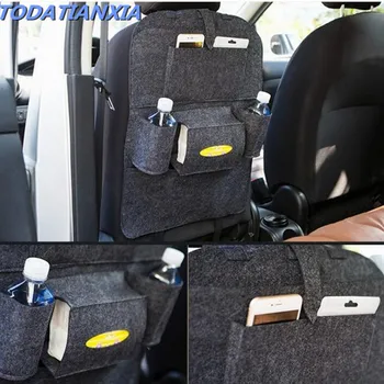 2020 m. Naujų automobilių sėdynės atlošo kabinti saugojimo krepšys SsangYong Actyon Turismo Rodius Rexton Korando Už KIA RIO Ceed VW Golf Skoda