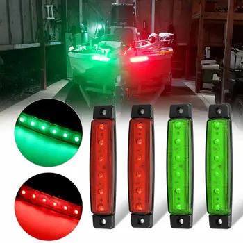 Pakaitinės LED Žibintai, Nustatyti Dalis Reikmenys, Sunkvežimių Navigacijos Raudona+ Žalia