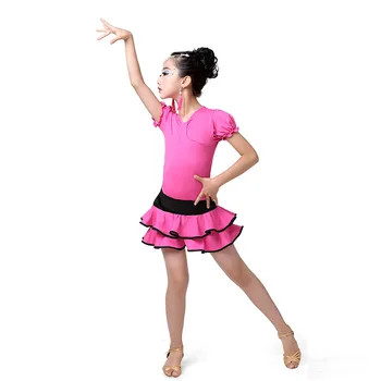 Baleto, gimnastikos Leotard Trumpas Rankovės Vaikams, Vaikų Profesionalių Baleto Mdc Mergaitės, V-kaklo Tutu Suknelė Baleto Šokių Ware Kostiumai