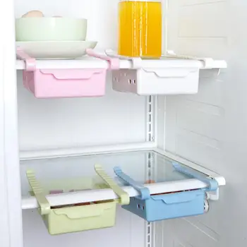 Daugiafunkcinis Šaldytuvas Sandėliavimo Lentynos, Dėžės Kamera Kabo Maisto Laikikliai Plastikiniai Virtuvės Šaldytuvas Organizatoriai Prekes