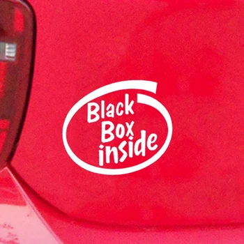 Juodosios Dėžės Viduje Buferio Lipdukas Juokingi Automobilių Langų Dažymas Vinilo Lipdukas Priedai Gaminio Papuošimas