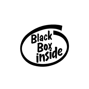 Juodosios Dėžės Viduje Buferio Lipdukas Juokingi Automobilių Langų Dažymas Vinilo Lipdukas Priedai Gaminio Papuošimas