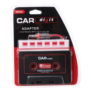 3.5 mm Automobilį AUX Audio Juostos Kasetės Adapteris Keitiklis Automobilių CD Grotuvas su MP3