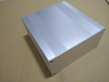 Padalinta aliuminio korpuso plokštės galios stiprintuvo profilis gaubto langelį 145*68*150mm