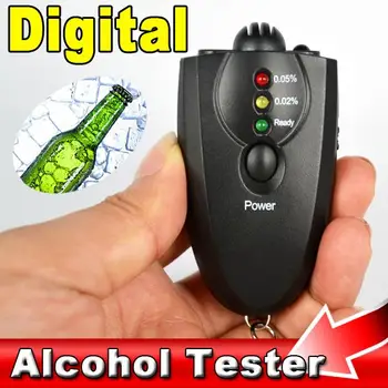 Naujausias Atvykimo blackdigital alkoholio testeris AD09 breathalyzer Profesinės Alkoholio Kiekis Detektorius alkoholio Analizatorius Vairuotojas