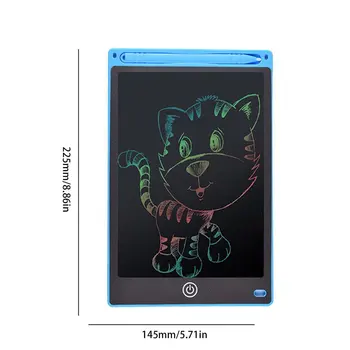 LCD Raštu Tabletė Grafika 8.5 Colių Art piešimo Elektroninių planšetinis kompiuteris su ekrano valdybos Trinkelėmis lentos vaikams