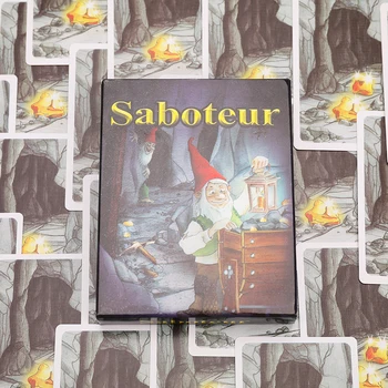 2021 Saboteur 1 & Saboteur 1+2 Kortų Žaidimas Visiškai Anglų Jogos De Tabuleiro Nykštukas Miner Jeu De Stalo Žaidimas
