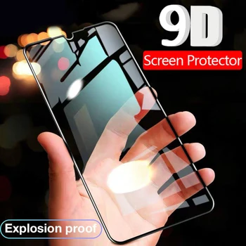 9D Visą Klijai Grūdintas Stiklas Xiaomi Redmi Pastaba 8 Pro Sprogimų Screen Protector Filmas apie Xiomi Redmi 9 Pastaba Pro 9s Note8