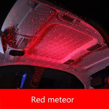 Automobilinis USB LED Automobilių Atmosfera Aplinkos Star Light DJ RGB Spalvinga Muzikos Garso Lempos Kalėdų Interjero Dekoratyvinės Šviesos E7CA