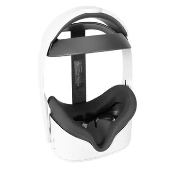 Naujienų Rūšies Silikono Akių Kaukė Padengti Trinkelėmis VR Ausines Kvėpuojantis Kovos su Prakaito Akių Kaukė Oculus Quest 2 VR