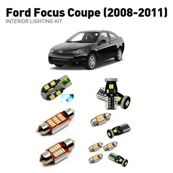 Led vidaus apšvietimas Ford focus sedanas 2008-2011 12pc Led Žibintai, Automobilių apšvietimo komplektas, automobilių lemputės Canbus