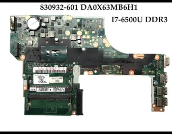 Aukštos kokybės 830932-601 HP Probook 450 470 G3 Nešiojamas Plokštė 830932-601 DA0X63MB6H1 I7-6500U DDR3 Visiškai Išbandyta