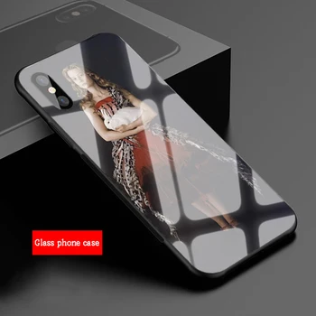 Alisos Nuotykius Stebuklų Grūdintas Stiklas Telefono dėklas, Skirtas iPhone 5 5S 6 6plus 7 8 plus X XR XS Max 11 PRO Max SE 2020 m.