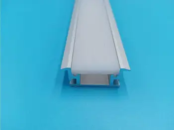 Nemokamas pristatymas 1m/vnt 20m/daug Gera kaina, super plonas Anoduoto ekstruzijos 6063 aliuminio profilis led šviesos juostelės