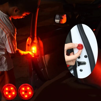 2vnt Universalus LED Auto Automobilio Duris Atidaryti, Įspėjimas 