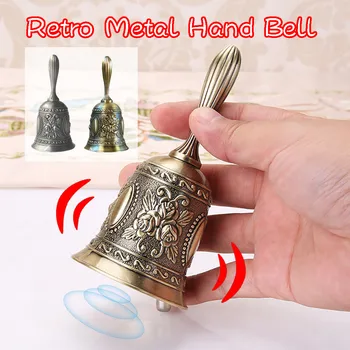 Retro Metalo Toną Vario Mokyklos Vakarienė Parduotuvė Vertus Bell Arbatos Bell Rankiniai Kabinti Papuošalų Sodo Ornamentu Senovinių Namų