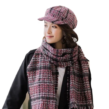 2020 m. Žiemos Moterų Skrybėlės Beanies Šalikas Nustatyti Moterų Megzti Beanie Kepurės Snood, Šalikai Šilčiau variklio Dangčio Ponios Atsitiktinis Bžūp gorro invierno