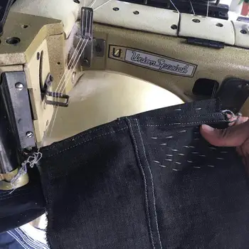 Naudoti 35800 Sąjungos Specialių Pašarų išjungti rankos chainstitch siuvimo mašina