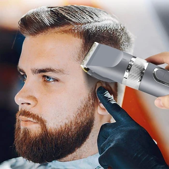 Plaukų Kirpimo mašinėlės Profesionalus Kirpėjas Skustuvai Mašina, 5-Pavarų Įkraunamas Belaidis Haircutting Įrankiai, Vyrams ir Šeimai Naudoti