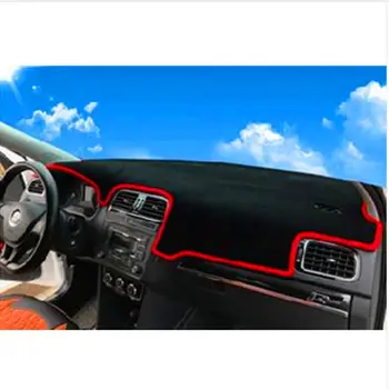 TAIJS Naujo Dizaino Auto Brūkšnys Stabdžių Šviesos Kilimėlis Automobilio DashboardCover Tinka HYUNDAI IX45 2019-2021 Dešinėje pusėje