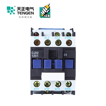 TENGEN CJX2-95008 3 polių 24V DC elektros kontaktoriaus DC pramonės aukštos įtampos kontaktoriaus