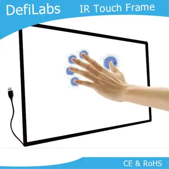 DefiLabs 42 colių Infraraudonųjų spindulių Multi Touch panel / interactive multi touch screen overlay stalo-10 Lietimo Taškų / Greitas Pristatymas