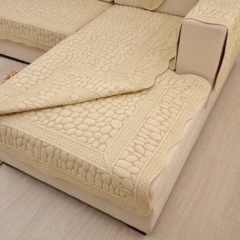 Naujas 3D Akmens Stiliaus Sofa Padengti neslidžia Kampe, kurių skerspjūvio Sofos Padengti Rankšluostį Slipcover Sofos, Sofos Padengti Rankšluostį Kilimėliai Sofa Raštas