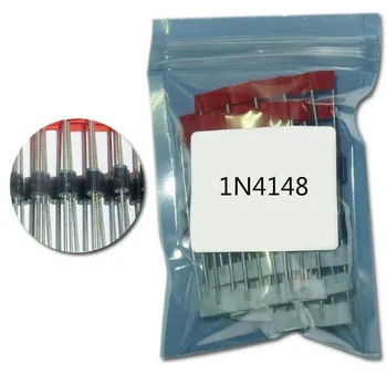 100VNT diodo 1N4148 padaryti-35 IN4148 Didelio greičio perjungimo diodai