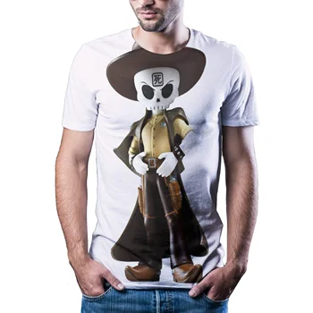 Naujas Mados Kalėdų Gatvės Stiliaus 3D skaitmeninio spausdinimo animacija kaukolė t-shirt viršuje laisvalaikio sportiniai marškinėliai XXS 6XL
